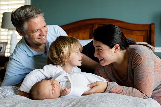 Family feeling protected by ADT